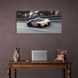 Картина на полотні на стіну машина Bugatti Chiron Super Sport, 30х60 см, Холст поліестеровий