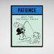 Картина на холсте Монополия Patience, 30х40 см, Холст полиэстеровый