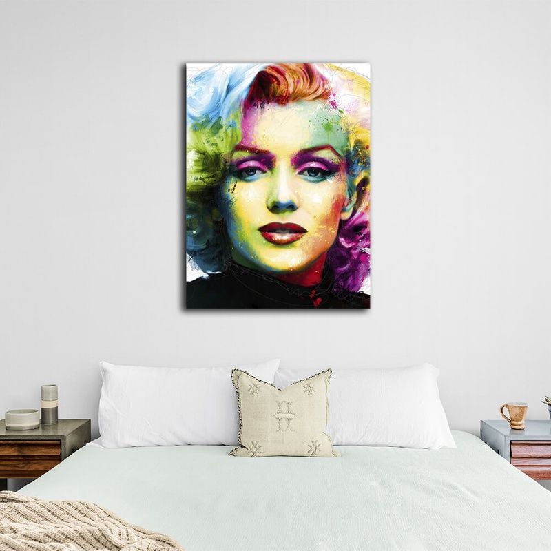Картина на холсте Merelyn Monroe, 30х40 см, Холст полиэстеровый