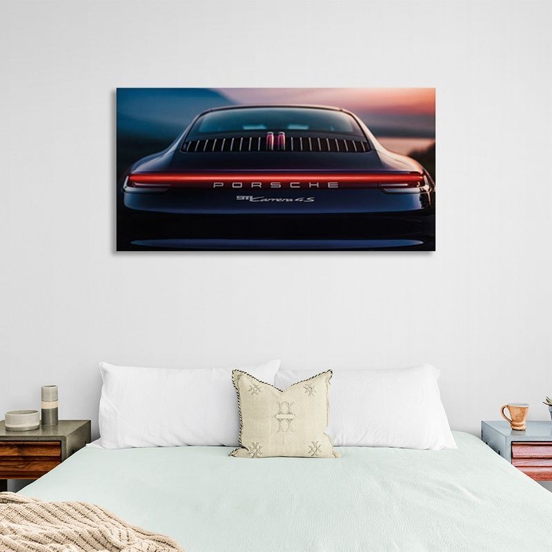 Картина на полотні Porsche, 30х60 см, Холст поліестеровий