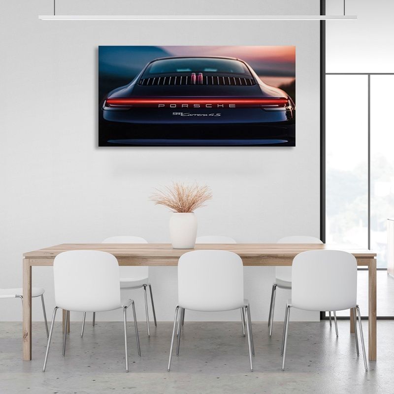 Картина на полотні Porsche, 30х60 см, Холст поліестеровий