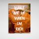 Картина на полотні на стіну інтер'єрна Палаючий червень. Wake Me Up When I'M Rich, 30х40 см, Холст поліестеровий