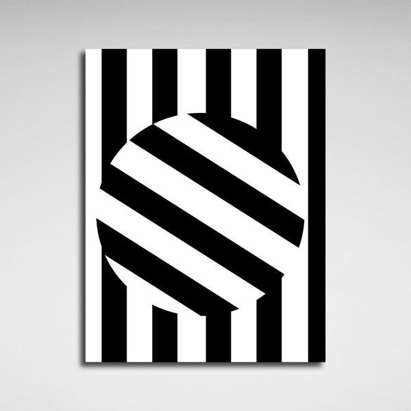 Картина на холсте абстракция Illusionary, 30х40 см, Холст полиэстеровый