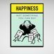 Картина на холсте Монополия Happiness, 30х40 см, Холст полиэстеровый
