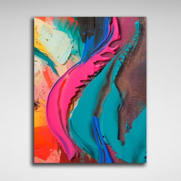 Картина на холсті абстракція Textured abstract, 30х40 см, Холст поліестеровий