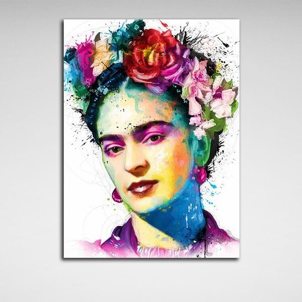 Картина на холсте Frida Khalo, 30х40 см, Холст полиэстеровый